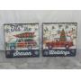 Nordstrom Rack Holiday Wall Plaques ~ 16"x16"