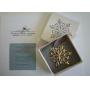 1977 MMA Sterling Silver Christmas Snowflake w Box