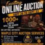 Sept 20 to Sept 23 Online Auction