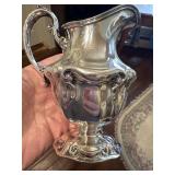 R WALLACE sterling  silver cream pitcher