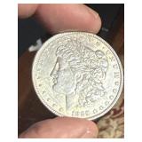 US Morgan silver dollar 1889 P uncirculated