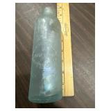 Galveston Texas hutch soda bottle c1890 - 1900