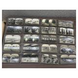 20pc lot WW1 stereoview military photographs