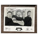 ALABAMA country band autographed photograph