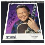 ROY CLARK autographed signed photo Hee Haw