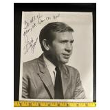 8x10 bw autographed photo Buck Owens country music