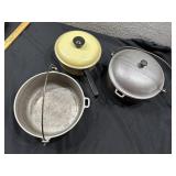 CLUB aluminum 3pc cookware dutch oven pot