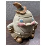 1962 Brush McCoy pottery humpty dumpty cookie jar
