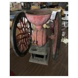 Swift Mill cast iron 2 wheel coffee grinder c 1890