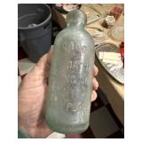 1890s Chicago Hutchinson soda bottle
