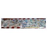 Basket w 183 vintage unused postcards