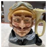 1972 ROYAL DOULTON Veteran Motorist toby face jug