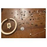 14k gold jewelry diamonds opals sapphires ivory