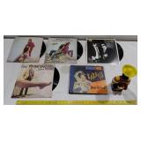 Old record albums Angostura Bitters Limbo Drumme