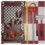 RIDGID drophead pipe threader plumber tool die set