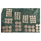 All DENVER mint US silver 78pc coin collection