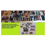 75+ vintage record albums + 2004 Democrat buttons