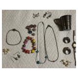 Mixed lot 14k 925 sterling jewelry Orvin Napier +