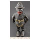 Cast iron bank black americana Give Me A Penny