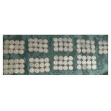 105 Washington silver quarters ALL DENVER mints
