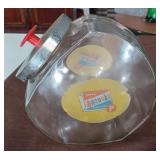 Old candy store jar TOPPS Bazooka Gum