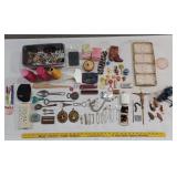 Stamp pins portraits openers pipe lighter fishing