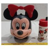 DISNEY ALADDIN Minnie Mouse lunch box & thermos