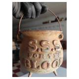 SSS Blood Tonic antique cast iron kettle