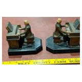 JB HIRSCH dated 1932 Beethoven piano bookends