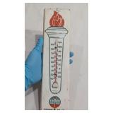 STANDARD OIL Co advertising sign thermometer