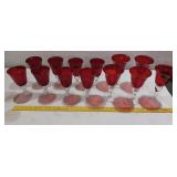 RUBY RED stemware Fenton Imperial Lenox ?