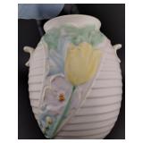 WELLER pottery art deco 1920s beehive floral vase