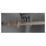WW1 trench war Military iron  bayonet