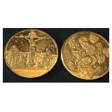 4 ounces sterling silver Franklin Mint coins