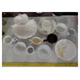 19pc lot vintage pottery porcelain & melmac