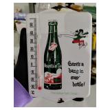 MOUNTAIN DEW soda thermometer sign
