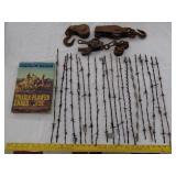 CM Russell book fence stretches & old barbed wire