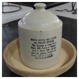 WESTKO Antique stoneware poultry water jug