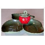 METLOX California poppytrail strawberry dish