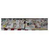 1951 advertising ads 100+ pc lot sign 1950s