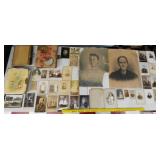 37 ANTIQUE PHOTOS Texas Germany Missouri NY Albums