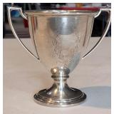 STERLING SILVER Frank Whiting loving trophy cup