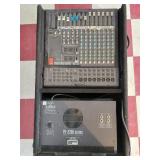 Large FENDER PX2200 mixing board sound equipment