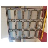 Old cast iron gate / fence section architectural