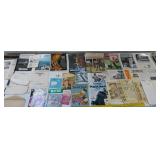 50pcs+ old advertising comic books ephemera ads ++