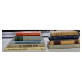 10 hard cover books Old West History Military more