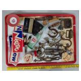 MIXED LOT Telegraph key goose call Nixon Dr Pepper