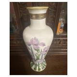 c1900 NIPPON Morimura porcelain iris vase