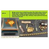 Sterling jewelry music box Reuge TEXAS rose