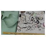 Rare htf ROYAL HAEGER 369 bowl full of jewelry